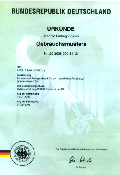 Gebrauchsmuster